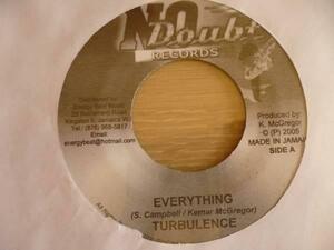 7”:Turbulence/Everything 新品未使用