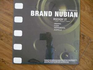 輸入LP:Brand Nubian/D.I.T.C. - Rockin' It / Spend It 新品未開封