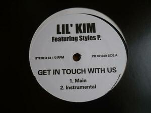 輸入LP:Lil' Kim ft. Styles P./Get In Touch With Us 新品未使用