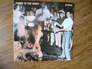 輸入LP:Utopia ユートピア/Swing to the Right 新品未開封