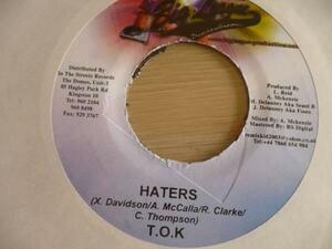 7”:T.O.K./Haters 新品未使用