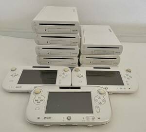 WiiU body 8GB 32GB game pad Junk WUP-010/WUP-101/WUP-001 together Nintendo