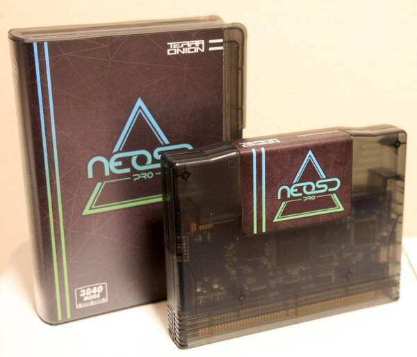 ラスト在庫★海外相場40万円以上の超希少品!★NEOGEO(ネオジオ)MVSのデータ用カセット「NEOSD PRO MVS」★MVSマザーボード用★NEOGEOCDも可