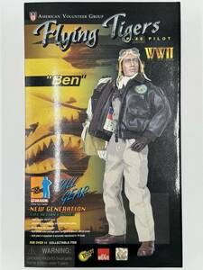  Dragon model z/...WWⅡ Flying Tigers zP-40 Pilot Ben / Flying Tigers P-40 PILOT Ben 1/6 action figure 