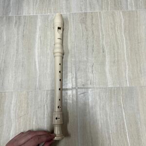 ^3-7^ recorder YAMAHA traditional Japanese musical instrument G white music pipe 