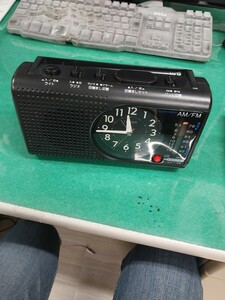 1円スタート　クロックラジオ　BC001－A ジャンク品