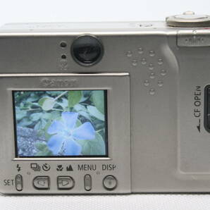 Canon IXY DIGITAL 初代(200万画素1/2.7型CCD 光学2倍)撮影可能ジャンクの画像9