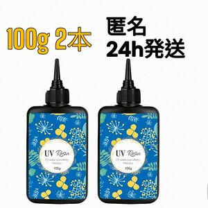 UVレジン液 100g 2本 ハード クリア