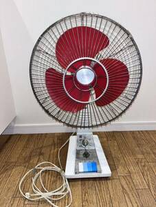 538 5B39 National National F-30EG electric fan Showa Retro * operation verification settled * present condition goods *