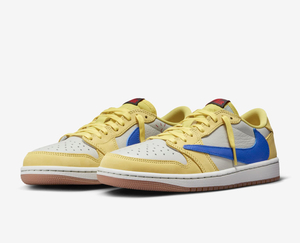 Travis Scott Nike WMNS Air Jordan 1 Retro Low OG Canary トラヴィス スコット ナイキ エア ジョーダン 28.5cm 国内正規品