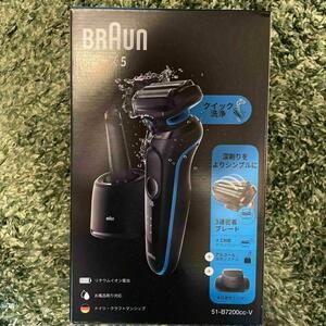  new goods BRAUN electric shaver 51-B7200cc-V unopened goods 