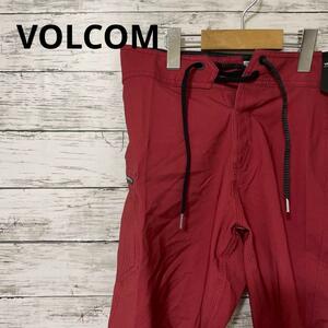 新品 VOLCOM 水着 海パン メンズ タグ付き 30 ロゴ 海水浴 プール