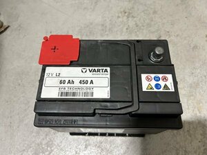 中古バッテリー 　VARTA　バッテリー　60Ah　450A　12V　L2　健全性100％　　＜中古品＞