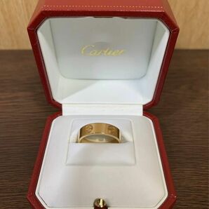 ■Cartier・カルティエ■ラブリング・K18・YG■正規品■サイズ57■