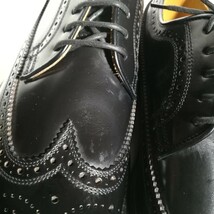 【新品同様・試着程度】 ★リーガル REGAL★ 2589 ウイングチップ 24.5EE 黒 ドレスシューズ ビジネス 高級革靴 紳士靴 本革_画像6