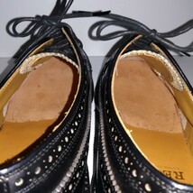 【新品同様・試着程度】 ★リーガル REGAL★ 2589 ウイングチップ 24.5EE 黒 ドレスシューズ ビジネス 高級革靴 紳士靴 本革_画像10