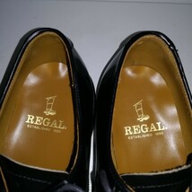 c0264 【新品同様・試着程度】 ★リーガル REGAL★ 2504 プレーントゥ 25EE 黒 ドレスシューズ ビジネス 革靴 紳士靴 本革_画像8