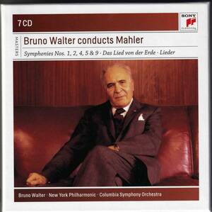 【廃盤】【美品】ブルーノ・ワルター/コンプリート・マーラー・レコーディングス(Bruno Walter Conducts Mahler) 1945-1961（7 CD）