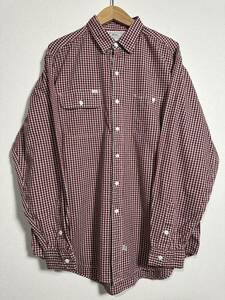 80-90’s vintage POLO RALPH LAUREN long sleeve shirt ヴィンテージ ラルフローレン チェック柄 長袖シャツ 古着 白タグ