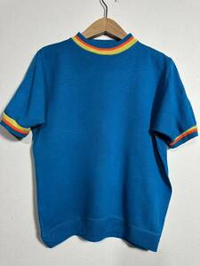 60~70's vintage Creslan Casual S/S sweatshirt Vintage k отсутствует Ran короткий рукав тренировочный б/у одежда 