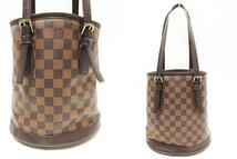 LOUIS VUITTON ルイヴィトン LV ビトン ダミエ マレ N42240 ポーチ付き ショルダーバッグ 肩掛け AR1927 エベヌ 茶 ブラウン レディース_画像2