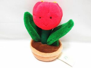 吉徳 YOSHITOKU fine success ぬいぐるみ チューリップ 花 フラワー 植物 昭和 レトロ 保管品