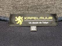 HT022 カペルミュール kapelmuur 長袖ジャージ WXL 紺_画像7