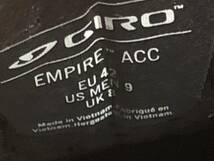 HU783 ジロ GIRO エンパイア EMPIRE ACC ビンディングシューズ 黒ピンク EU42 SPD-SL ※傷あり_画像7