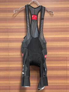 HV564 カステリ CASTELLI ビブショーツ XL 黒 TEAM SKY