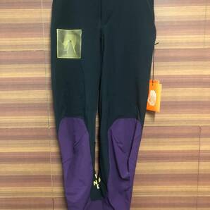 HV334 ラファ Rapha WOMEN TRAIL PANT BRAIN DEAD XS 黒紫 ※タグ付きの画像1