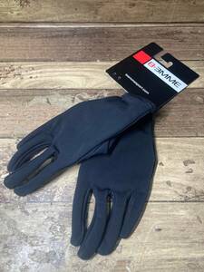 HO874 ビエンメ BIEMME 16AW NANOTECH GLOVE サイクルグローブ BLACK 黒 S