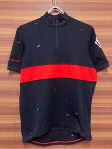 HW902 ラファ Rapha テンペストジャージ TEMPEST JERSEY 半袖 サイクルジャージ 紺 L ※小穴