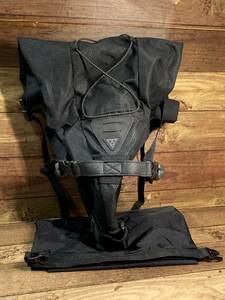 HW523topi-kTOPEAK bag Roader BACKLOADER 15L saddle-bag black * attrition, fray 