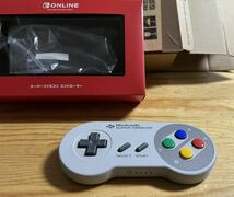 任天堂 スーパーファミコン コントローラー Nintendo Switch Online スイッチ 専用 箱付　中古_画像1
