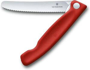 VICTORINOX(ビクトリノックス) フォールディングパーリングナイフ 切れ味のよい折り畳み式ペティナイフ 11cmブレード 
