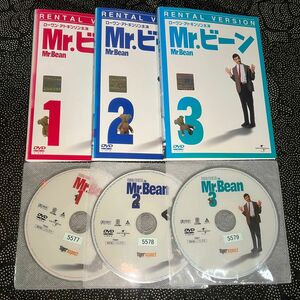 Mr.ビーン DVD 1.2.3巻 セット