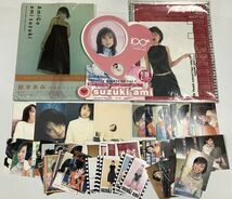 鈴木亜美 鈴木あみ グッズ カード ポストカード パンフレット 店頭ポップ 写真集 セット_画像1