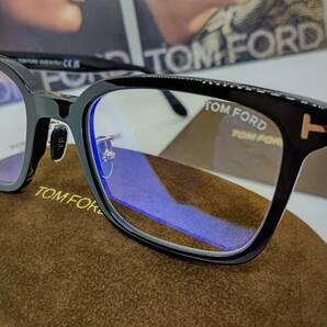 トムフォード 眼鏡 ブルーカットレンズ 送料無料 税込 新品 アジアンモデル TF5859-D-B 001 ブラックカラー