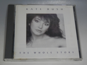 ☆ KATE BUSH THE WHOLE STORY ケイト・ブッシュ・ストーリー 国内盤CD CP32-5174/*ブックレットやや難あり