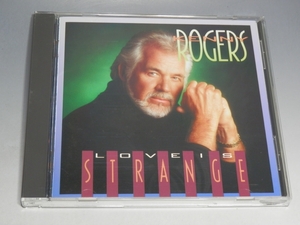 ☆ KENNY ROGERS ケニー・ロジャース LOVE IS STRANGE ラヴ・イズ・ストレンジ 国内盤CD WPCP-3884