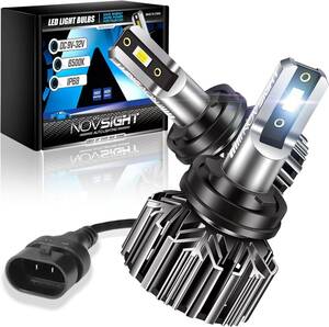 ホワイト H8/H9/H11/H16(国産車対応) NOVSIGHT led ヘッドライト H11(国産車対応) 12000LM 