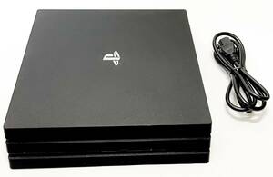 【動作確認済み・FW8.03】 PlayStation4 Pro CUH-7000B 1TB 本体・電源ケーブル PS4 SONY PS4 Pro 