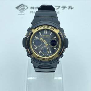 『H36』稼働品/カシオ G-SHOCK ソーラー/AWG-M100SBC　ショックレジスト　G-ショック　腕時計　現状品