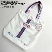 新品正規 YOUNG & OLSEN ヤング アンド オルセン 別注 MARKET BAG マーケットバッグ トートバッグ エコバッグ 送料無料_画像1