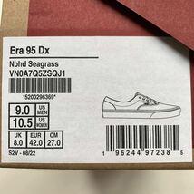 新品レア バンズ ネイバーフッド VANS × NEIGHBORHOOD コラボ ERA エラ 95 DX スエード スニーカー 27㎝ 希少 US9 グリーン 送料無料_画像8