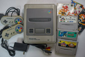 任天堂　ニンテンドウ　NINTENDO　スーパーファミコン　セット#6　★中古メンテナンス動作品★