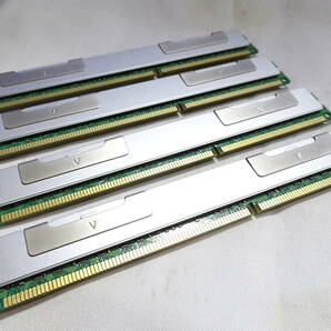 美品 SAMSUNG ヒートスプレッダ付メモリー PC3-12800R DDR3-1600 1枚8GB×4枚組 合計32GB 両面チップ Registered ECC 動作検証済の画像2