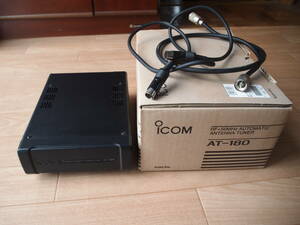 ICOM AT-180 HF+50Mhz automatic antenna tuner operation verification ending 