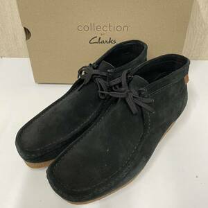 箱付き★【Clarks】クラークス★ブーツ wallabee ワラビー スウェード シューズ サイズ29cm 61343899 ブラック 05