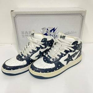 箱付き★【BAPE STA!】ベイプスタ★ハイカットスニーカー シューズ 27㎝(US9) 05